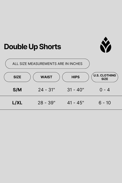 Double Up Shorts Royal Blue