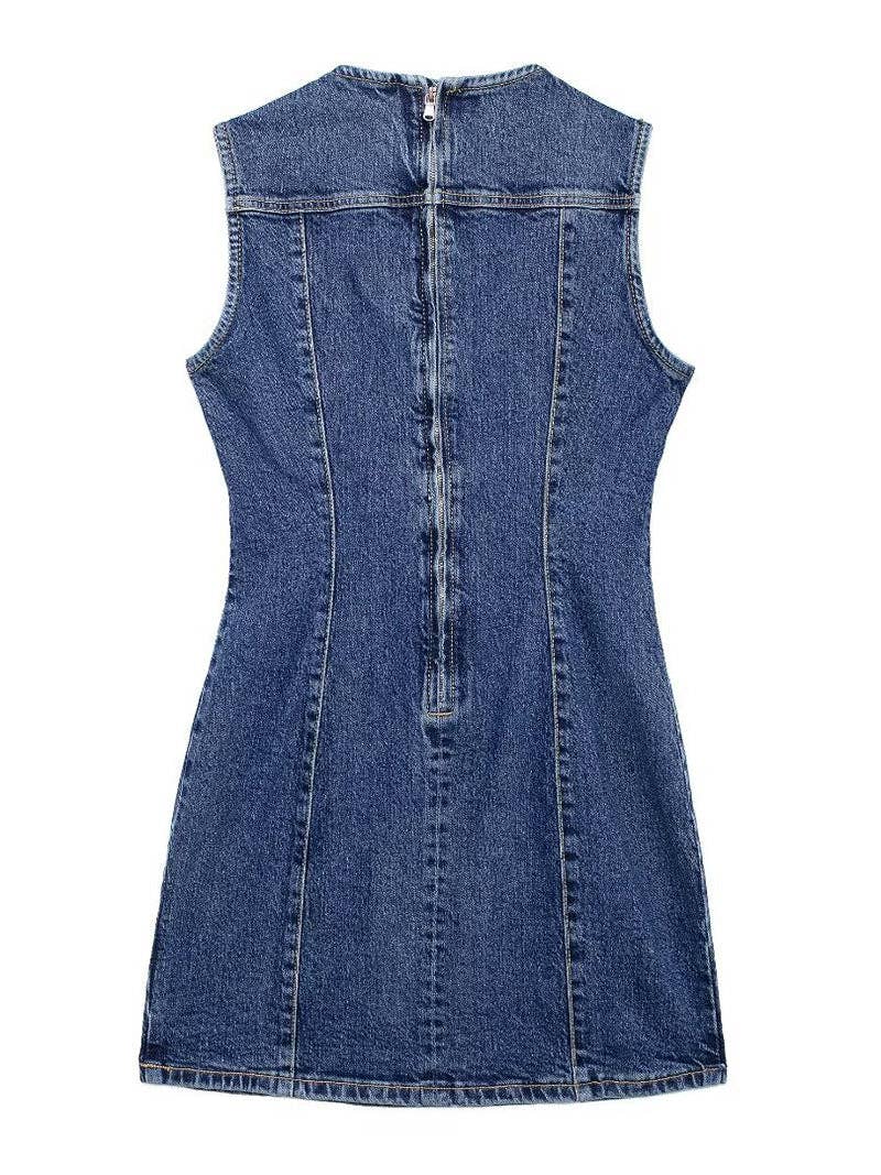 Denise Denim Mini Dress