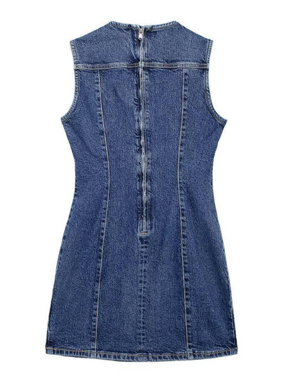 Denise Denim Mini Dress