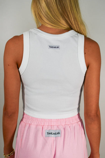 Elena Everyday Tank - White