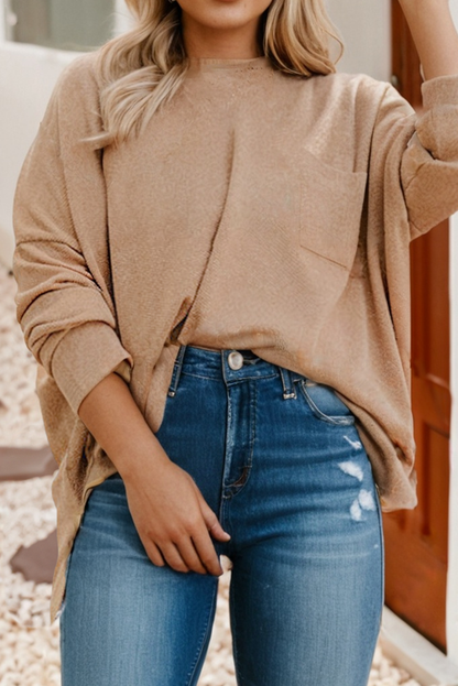 Ella Plus Size Knit Tunic Top