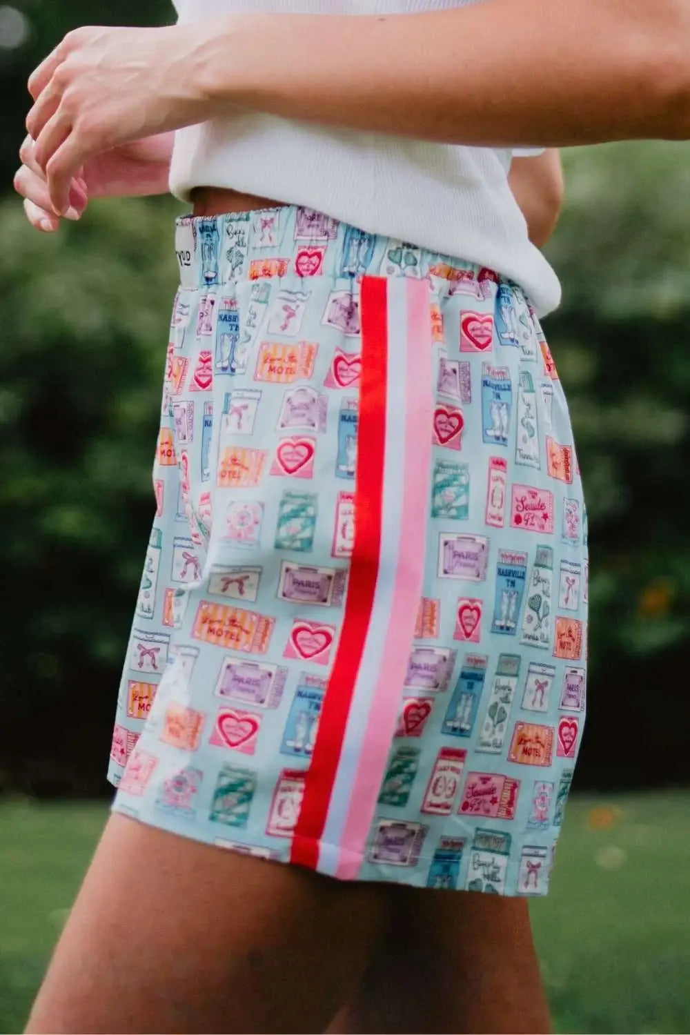 Traveling Matchbook Boxer Shorts