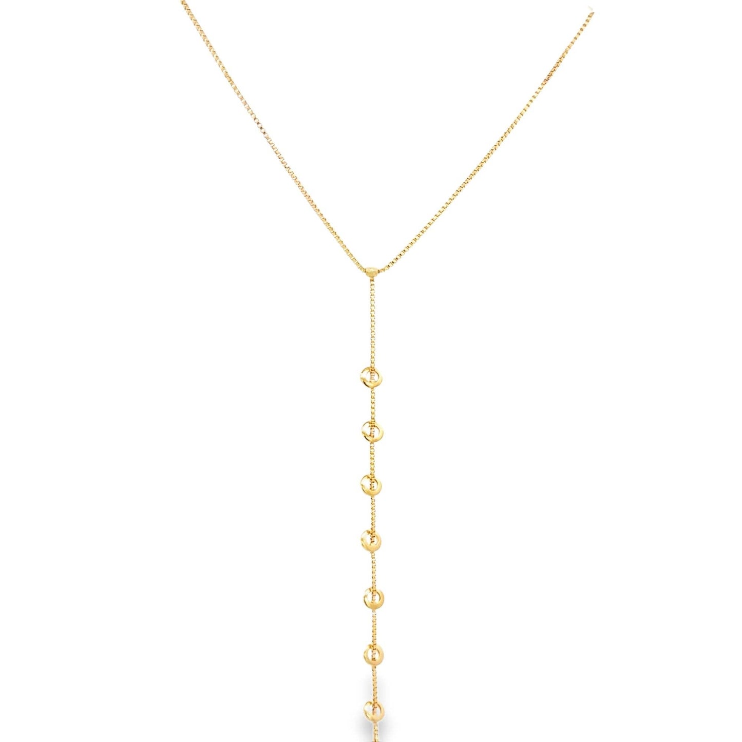 Lariat Charm Necklace