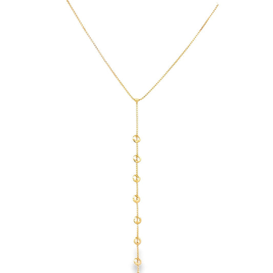 Lariat Charm Necklace