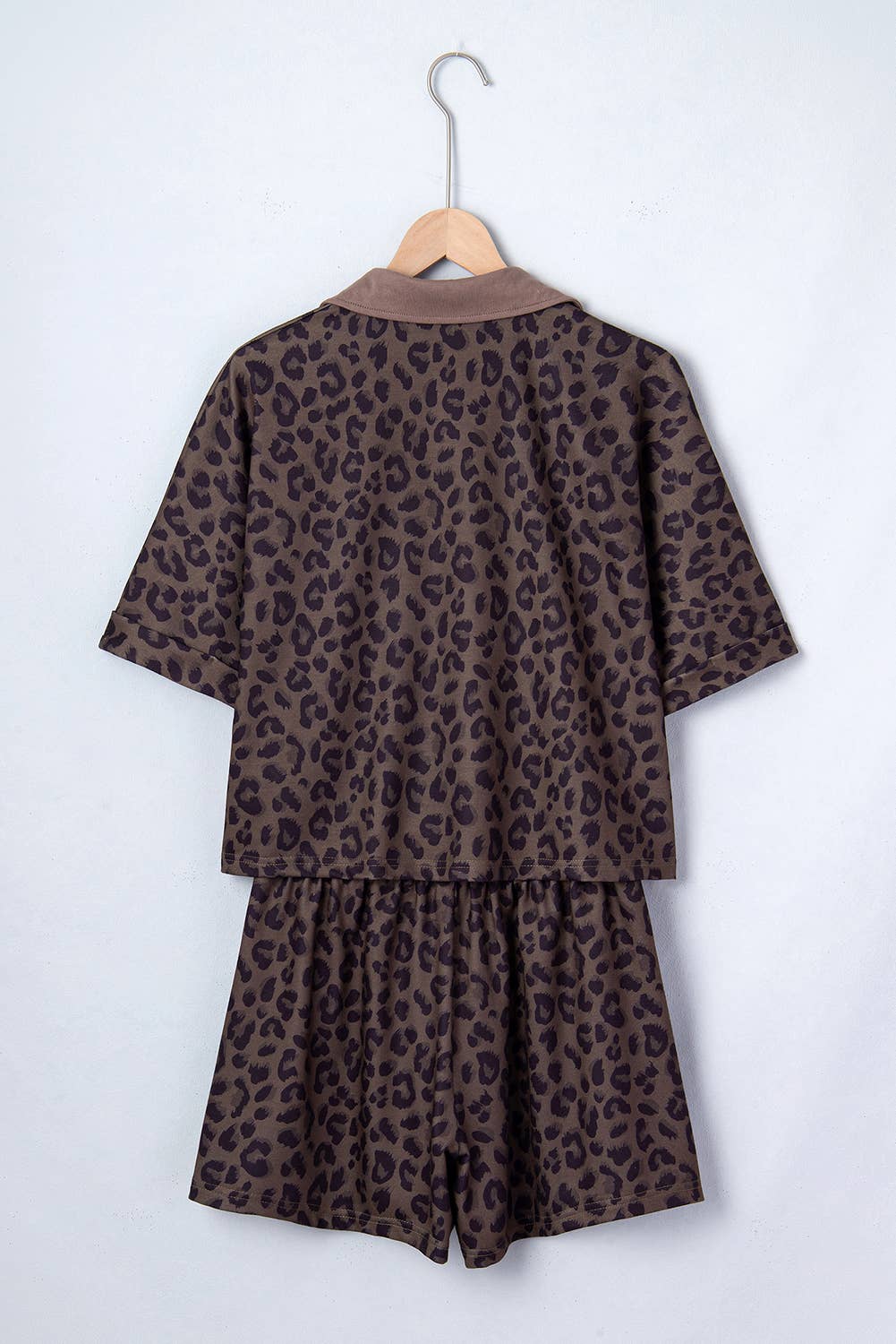 Lydia Leopard Printed 2pcs Plus Size Set