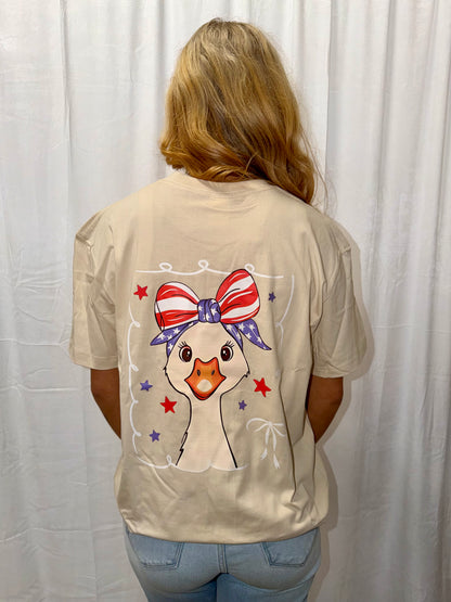 Silly Goose July 4th Tee