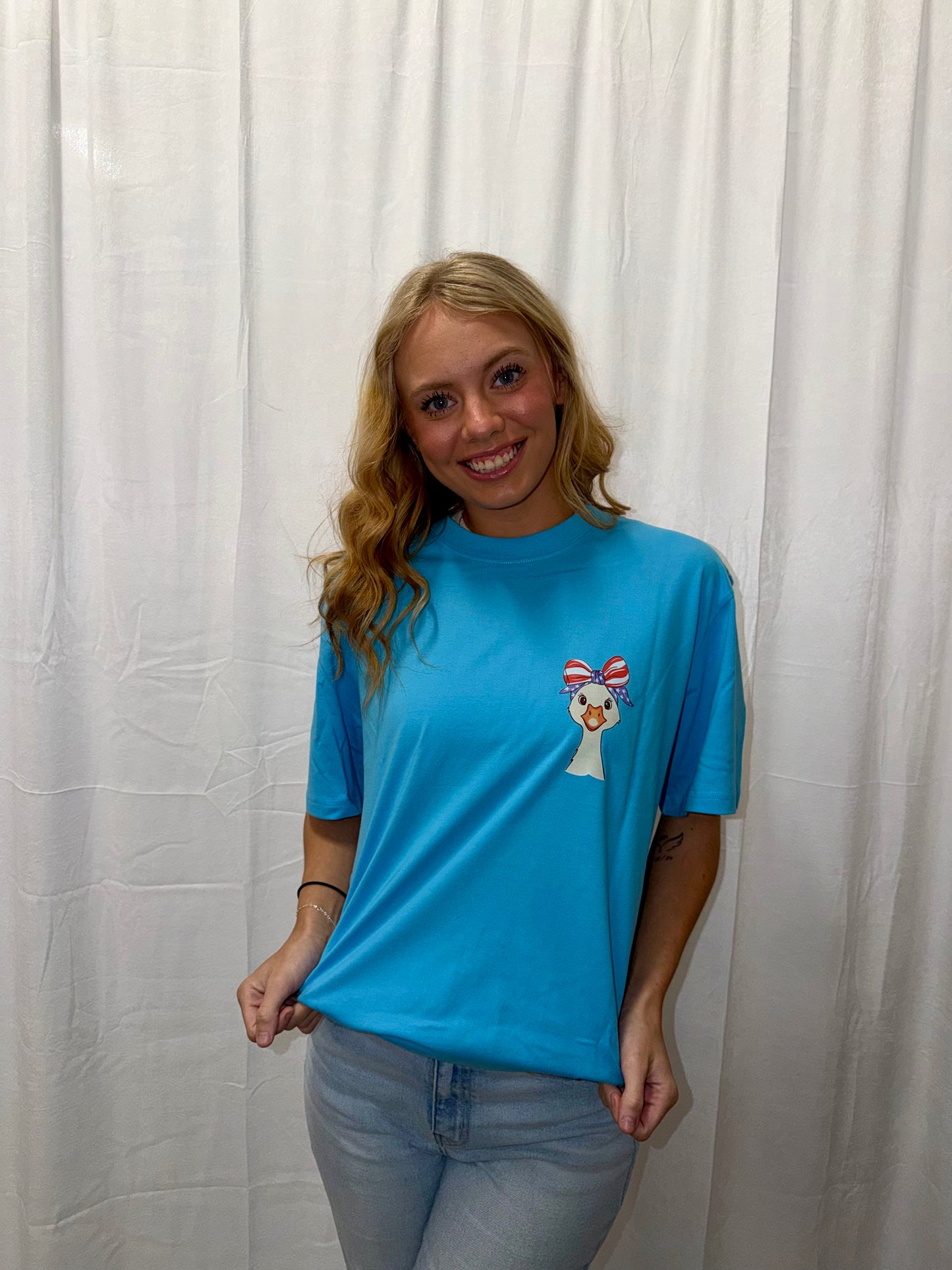 Silly Goose July 4th Tee