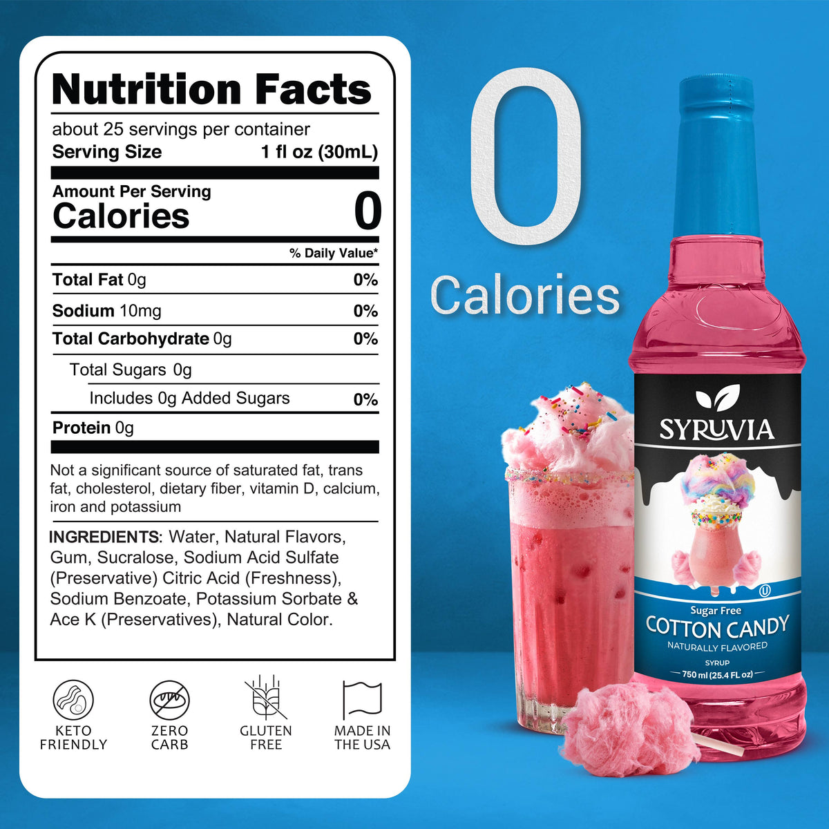 Sugar-Free Cotton Candy Syrup