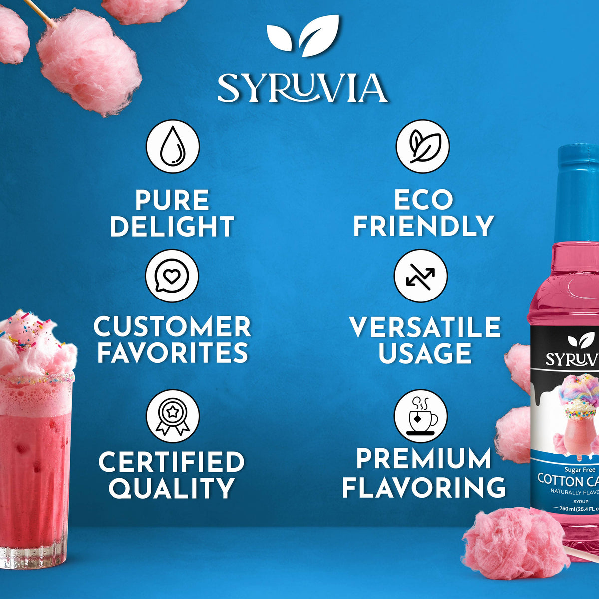 Sugar-Free Cotton Candy Syrup