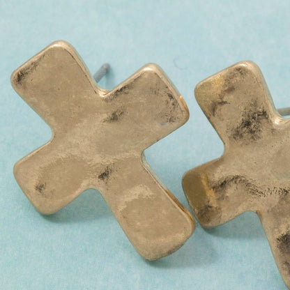 Cross Stud Earrings