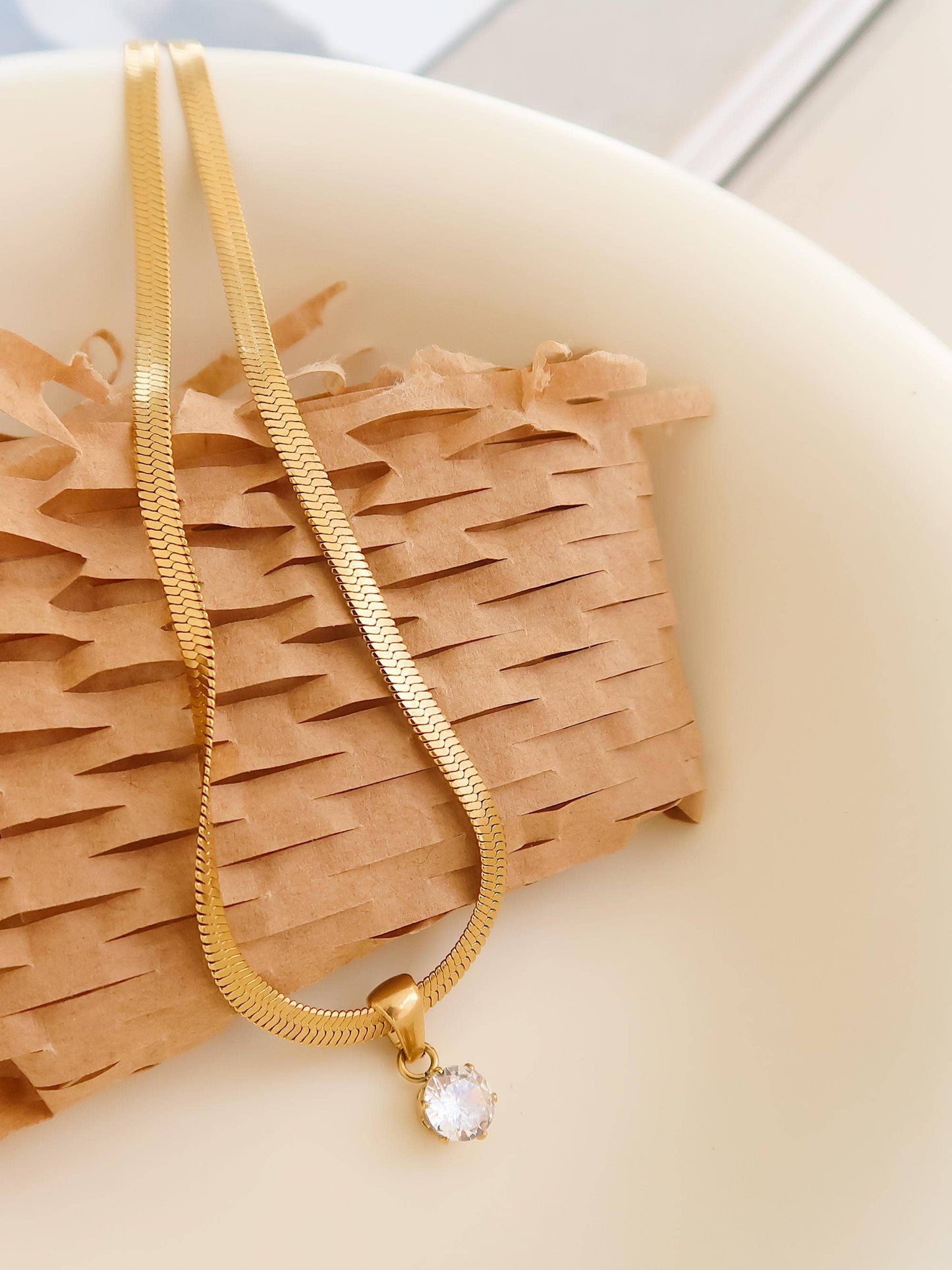 Blanc 18K Gold Necklace