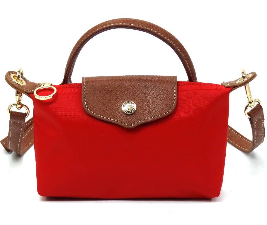 Nylon Mini Crossbody & Purse Bag with Detachable Strap