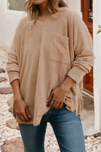 Ella Plus Size Knit Tunic Top