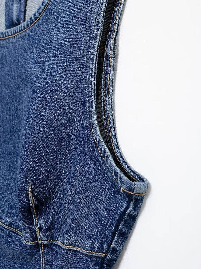 Denise Denim Mini Dress