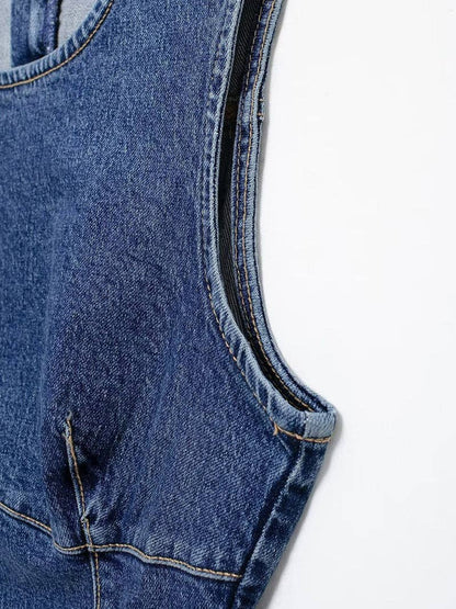 Denise Denim Mini Dress