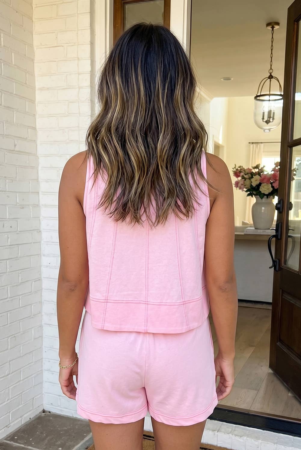 Mollie Loose Tank Top and Short Set