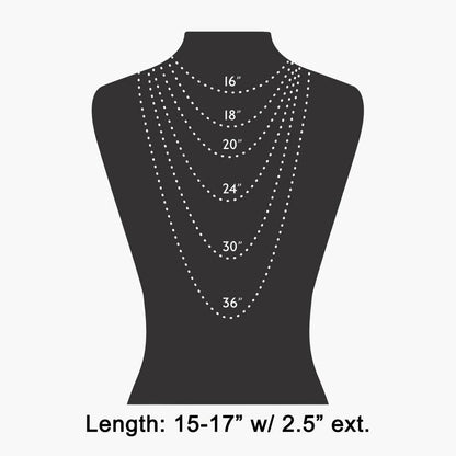 Triple Layer Coin Pearl Lariat Necklace