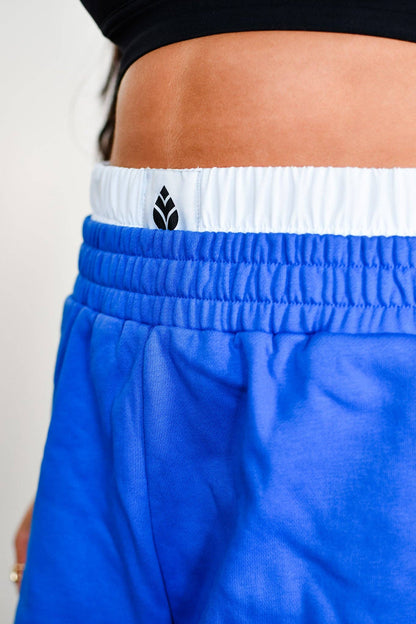 Double Up Shorts Royal Blue