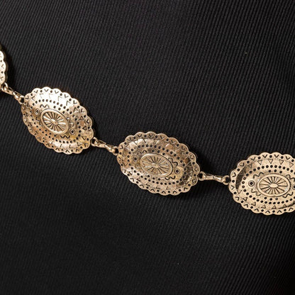 Concho Disc Chain Belt