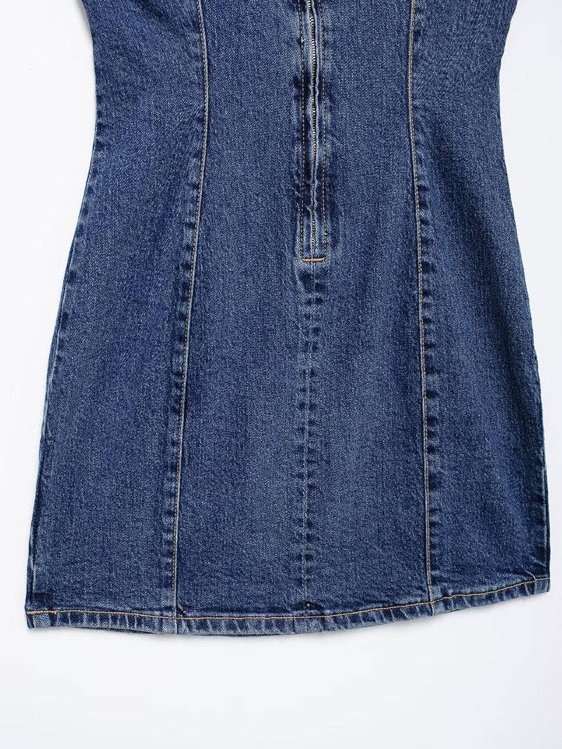 Denise Denim Mini Dress