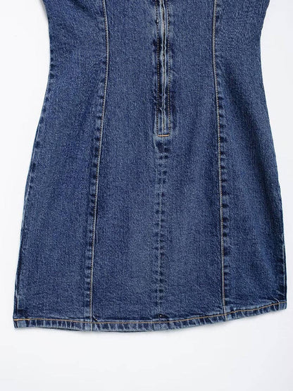 Denise Denim Mini Dress