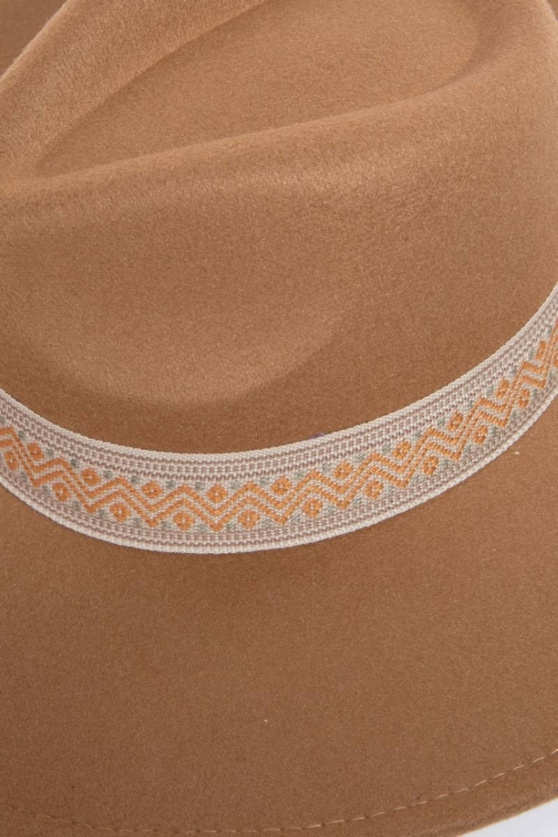 Boho Strap Cowboy Hat