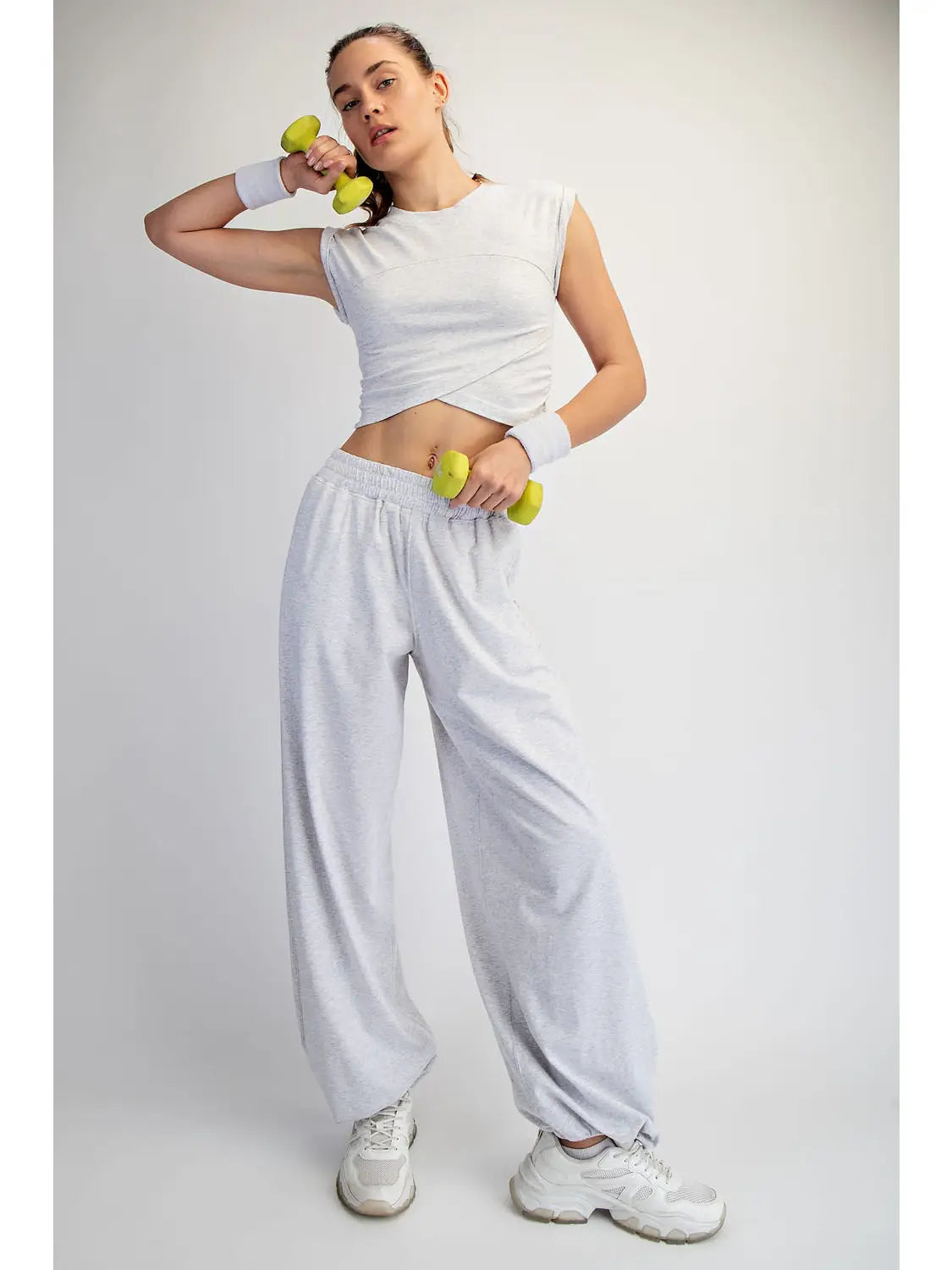 Gabbie Cotton Crossover Set